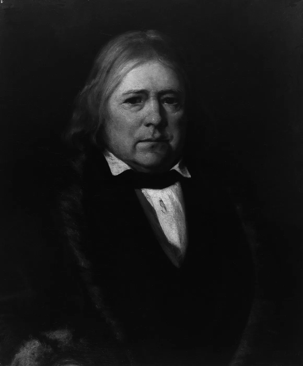 William Johnson Fox (1864) by Eliza Bridell Fox — original painting reproduced as a hand-painted oil on canvas