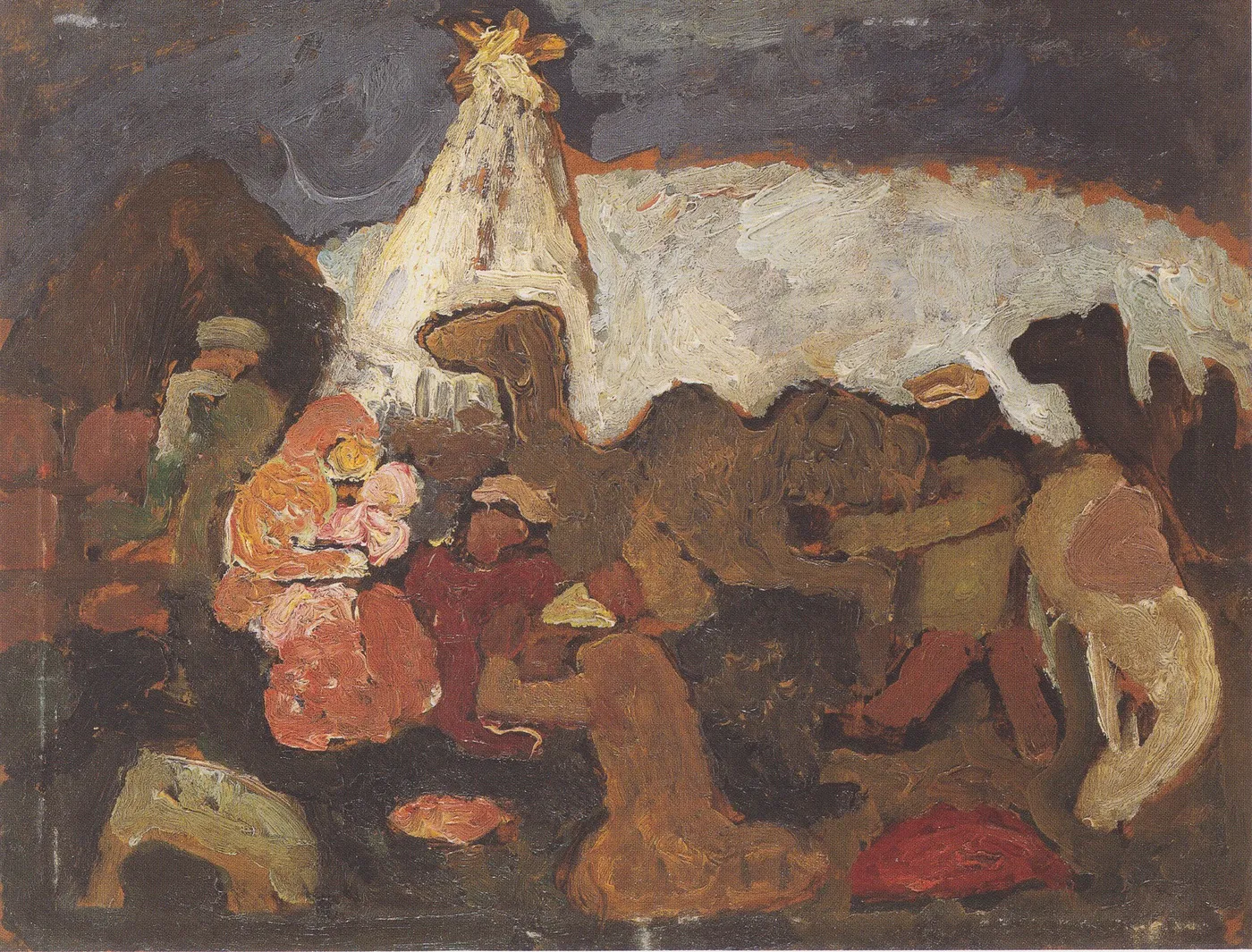 L’adoration des mages — Paula Modersohn-Becker