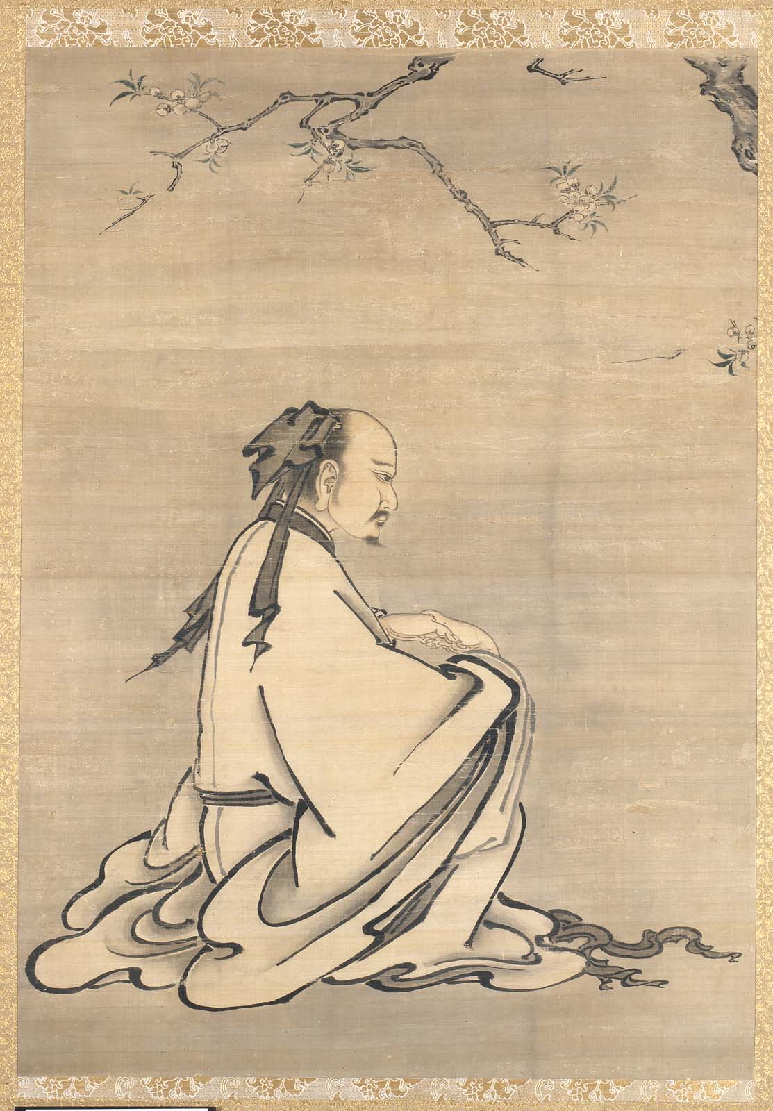 Huizi at the Apricot Altar — Kanō Tan’yū (1602–1674)
