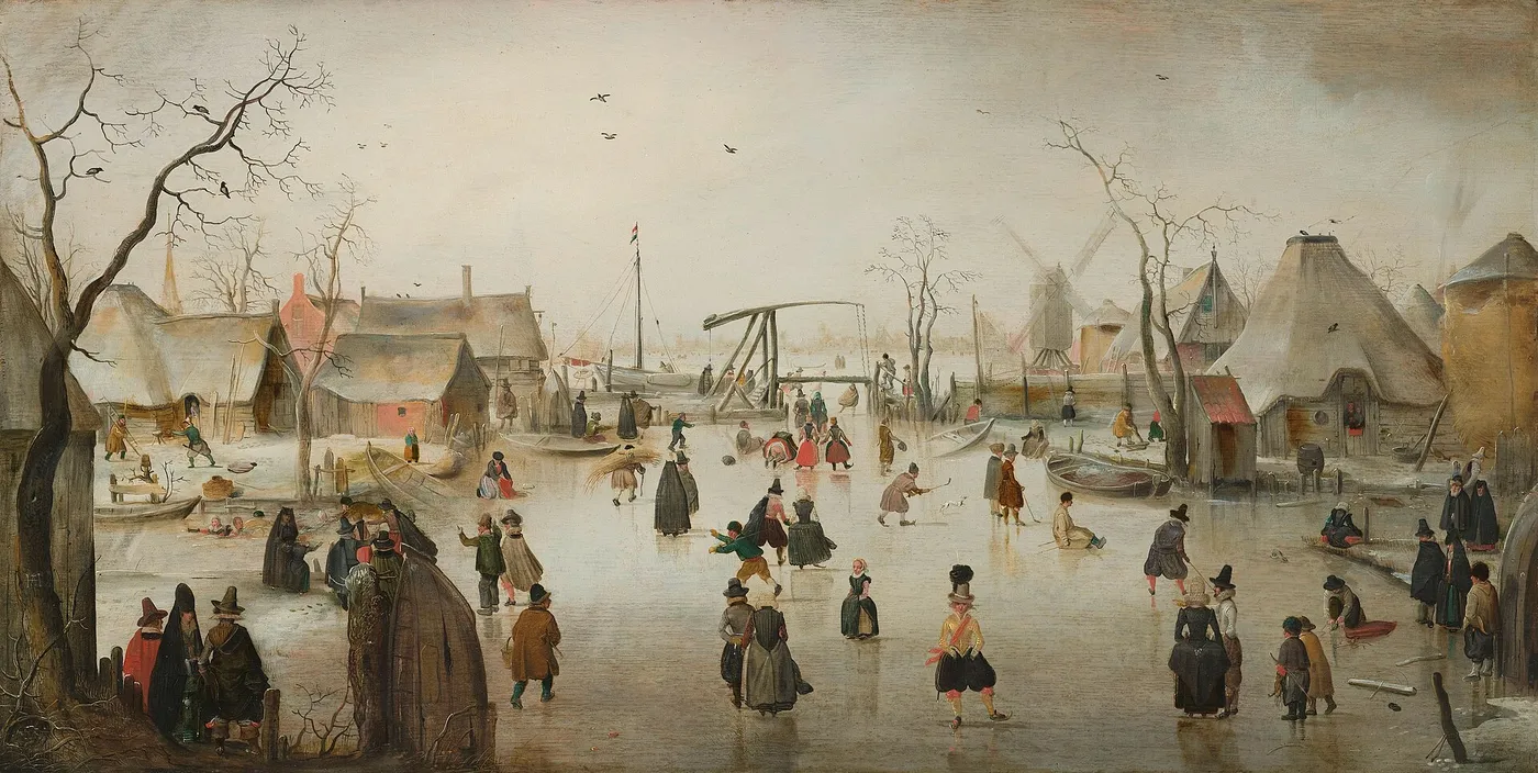 Sur la glace — Hendrick Avercamp