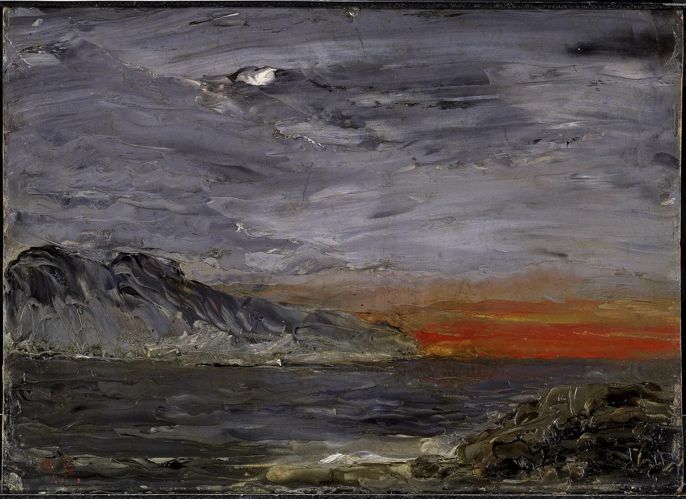 Coucher de soleil — August Strindberg